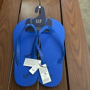 Gap Flip Flops Mens 12 13 Royal Blue